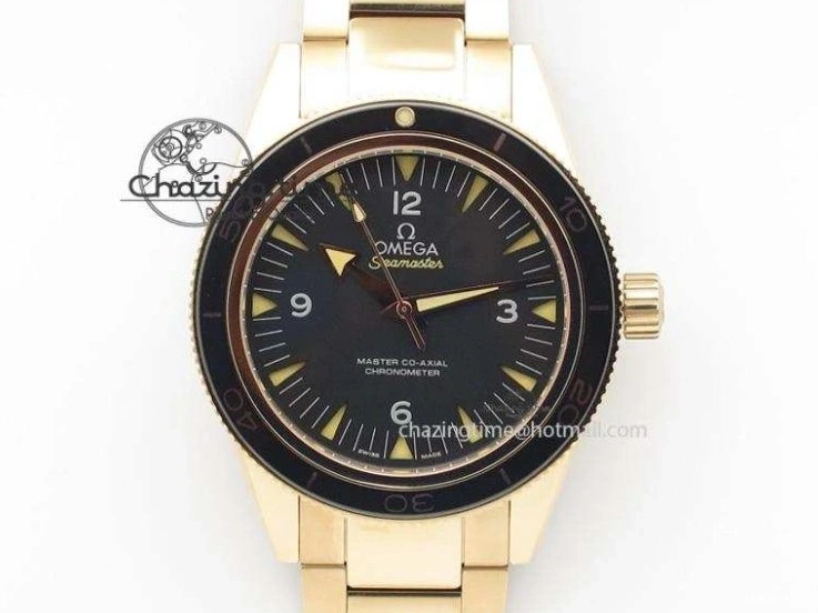 0522 ZeroBulk Seamaster Diver 300M SS YG Blue Ceramic Bezel JVSF 1:1 Best Edition Blue Dial on SS YG Bracelet A 7784
